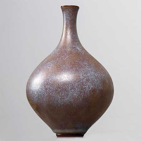 Ingrid Atterberg Upsala–Ekeby Sintergods Vase, height 14 cm