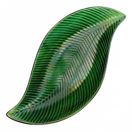Ingrid Atterberg Upsala Ekeby Spira Skål. Modell 2334. Längd 34 cm