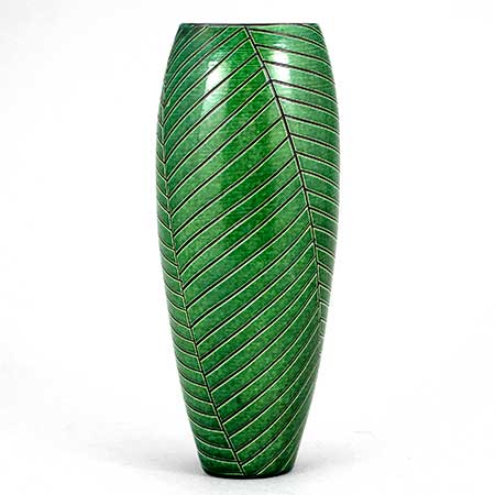 Ingrid Atterberg Upsala Ekeby Spira Vase. Model 2337. Height 22,5 cm