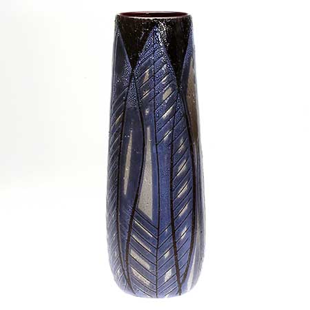Hjördis Oldfors Upsala-Ekeby Vienna Vase. Model 2586. Height 51,5 cm