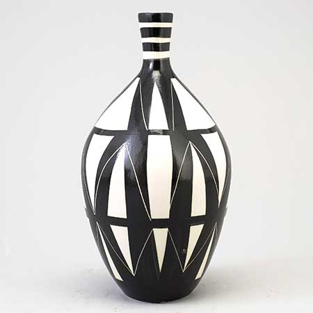 Karin Björquist Gustavsberg Diagonal Vase, model 29, height 27 cm