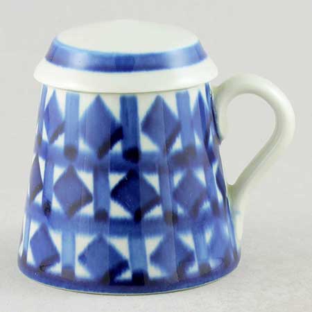 Karin Björquist Gustavsberg Indigo Jar with lid, model 12, length 9 cm