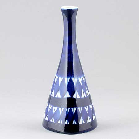 Karin Björquist Gustavsberg Indigo Vase, height 14 cm