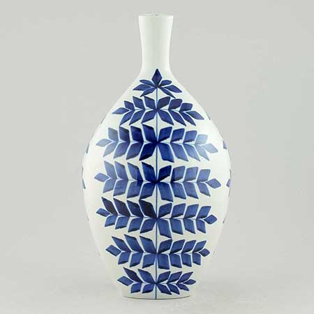 Karin Björquist Gustavsberg Indigo Vase, model 29, height 27 cm