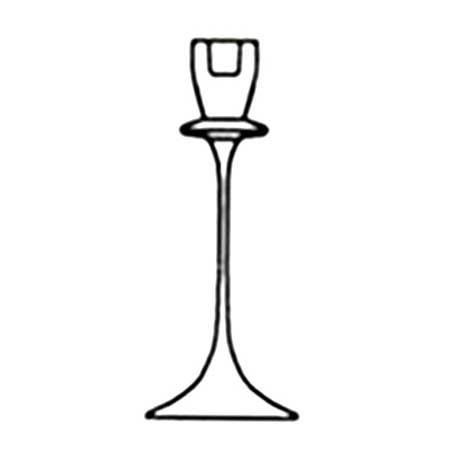 Kjell Engman Kosta Boda Collage Candleholder (model 69611), height 26 cm