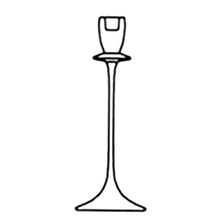 Kjell Engman Kosta Boda Collage Candleholder (model 69612), height 31 cm