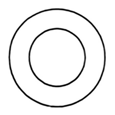 Kjell Engman Kosta Boda Collage Small plate blue (model 79611), diameter 20 cm