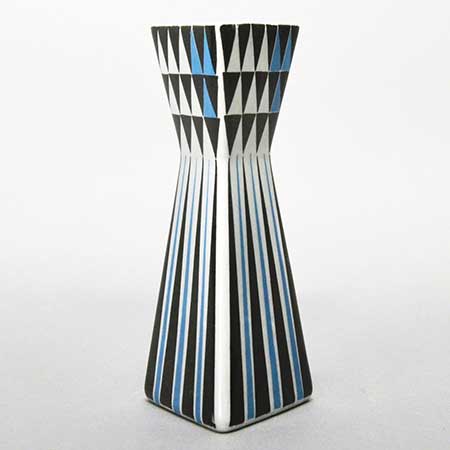 Lars Thorén Rörstrand Polaris Vase, model 6, height 18 cm