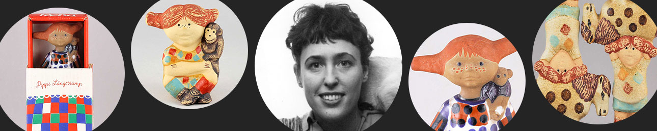 Lisa Larson Gustavsberg Pippi Långstrump