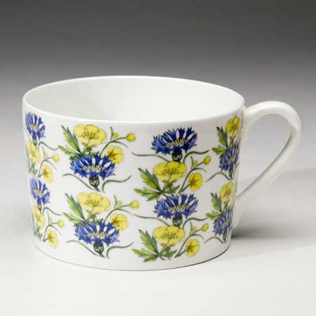 Margareta Hennix Gustavsberg Cup Juniblom (June Flowers), 1968–1970, width 12 cm