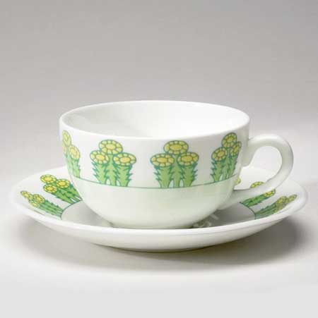 Margareta Hennix Gustavsberg Cup Tussilago (Coltsfoot), 1968–1970, width 10 cm