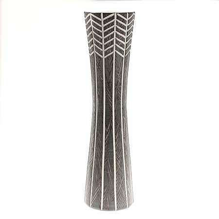 Mari Simmulson Upsala Ekeby Ax Vase. Model 4332. Height 27,5 cm