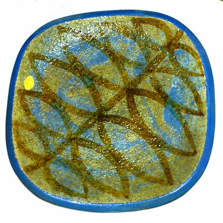 Mari Simmulson Upsala–Ekeby Carum Dish. Model 4449. Length 15 cm
