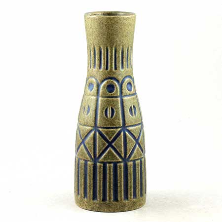 Mari Simmulson Upsala Ekeby Iris Vase. Model 7004M. Height 17 cm