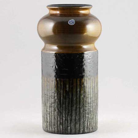 Mari Simmulson Upsala Ekeby Moské Vase. Model 7087M. Height 24 cm