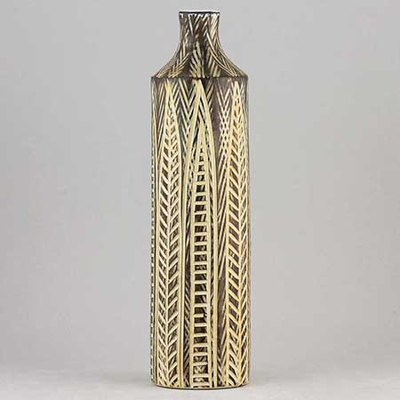 Mari Simmulson Upsala Ekeby Nigeria Vase. Model 4273. Height 25 cm