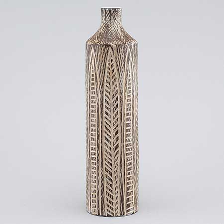 Mari Simmulson Upsala Ekeby Nigeria Vase. Model 4274. Height 32 cm