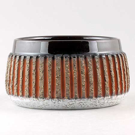 Mari Simmulson Upsala Ekeby Jar. Model 4593. Diameter 14 cm