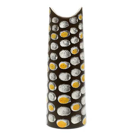 Mari Simmulson Upsala Ekeby Salix Vase. Model 4098. Height 24 cm