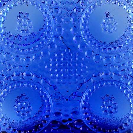 Nanny Still Riihimäen Lasi Grapponia The blue Grapponia glass