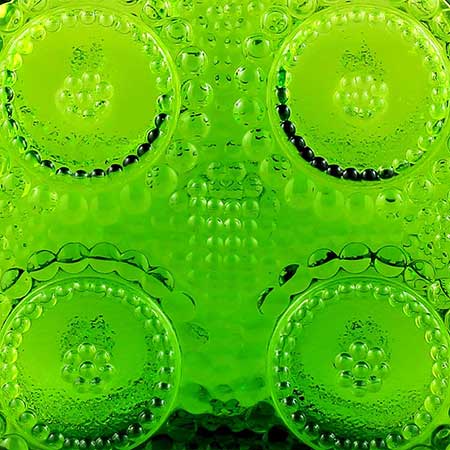 Nanny Still Riihimäen Lasi Grapponia The green Grapponia glass