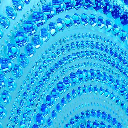 Oiva Toikka Nuutajärvi and Iittala Kastehelmi Turquoise