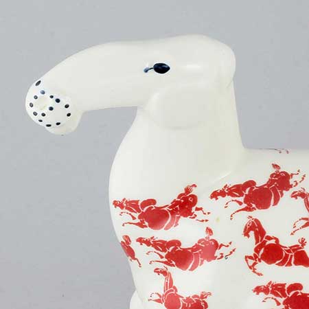 Paul Hoff Gustavsberg Tarzan Häst (Horse), length 22 cm