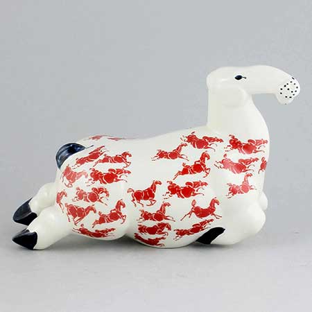 Paul Hoff Gustavsberg Tarzan Häst (Horse), length 22 cm