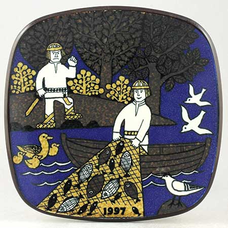 Raija Uosikkinen Arabia Kalevala wall plaque 1997