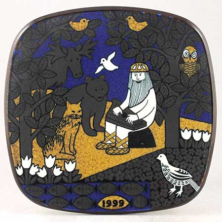 Raija Uosikkinen Arabia Kalevala wall plaque 1999