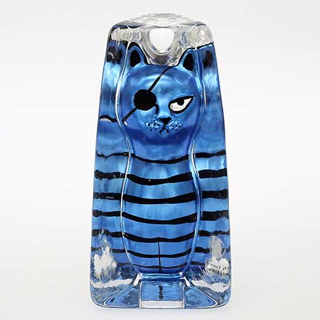 Renate Stock-Paulsson Sea Blue pirate cat, height 15 cm