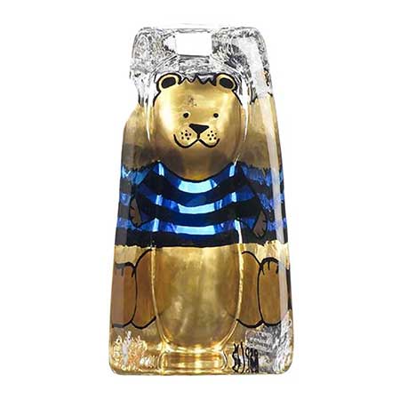 Renate Stock-Paulsson Sea Dark blue teddy bear, height 15 cm