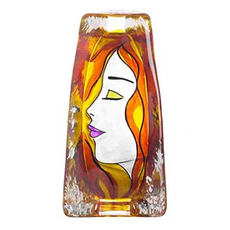 Renate Stock-Paulsson Sea Lady with red hair, height 15 cm