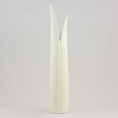 Stig Lindberg Endiv White vase, height 31 cm