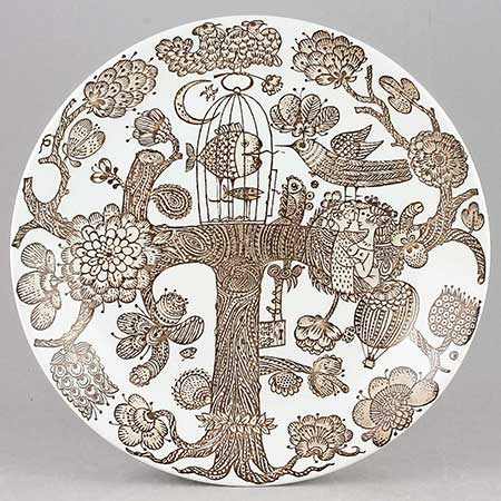 Stig Lindberg Gustavsberg Eros Plate, diameter 21 cm