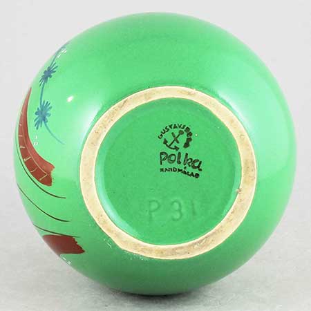 Stig Lindberg Gustavsberg The lower side of a Polka object