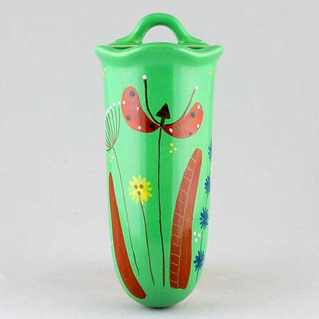 Stig Lindberg Gustavsberg Polka Wall vase, height 16 cm