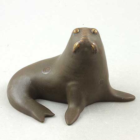 Stig Lindberg Zoo Walrus, height 9 cm