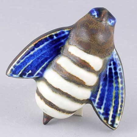 Taisto Kaasinen Arabia Upsala-Ekeby Figurine Bumblebee, length 7 cm