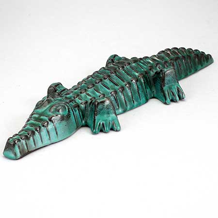 Taisto Kaasinen Arabia Upsala-Ekeby Figurine Alligator, 1960, model 6071, length 32 cm