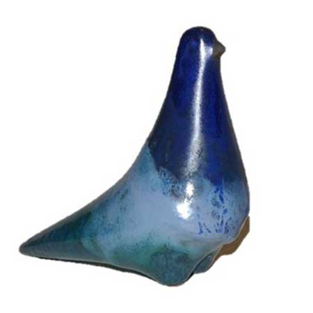 Taisto Kaasinen Arabia Upsala-Ekeby Figurine Duva (Dove), 1956, model 6013, height 12 cm