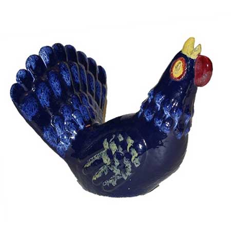 Taisto Kaasinen Arabia Upsala-Ekeby Figurine Tjäder (Capercaillie), 1958. model 6034, length 28 cm