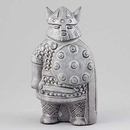 Taisto Kaasinen Arabia Upsala-Ekeby Figurine Viking, 1960, model 6064, height 14 cm