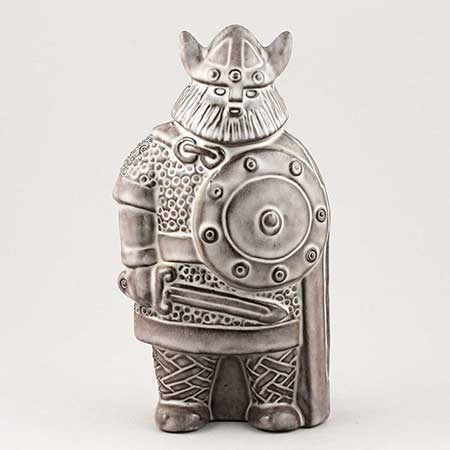 Taisto Kaasinen Arabia Upsala-Ekeby Figurine Viking, 1960, model 6065, height 24 cm