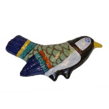 Taisto Kaasinen Upsala-Ekeby Wall Plaque Fågel (Bird), 1959, model 6049, length 26 cm