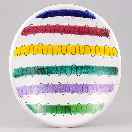 Wilhelm Kåge Gustavsberg Faience bowl, diameter 21 cm