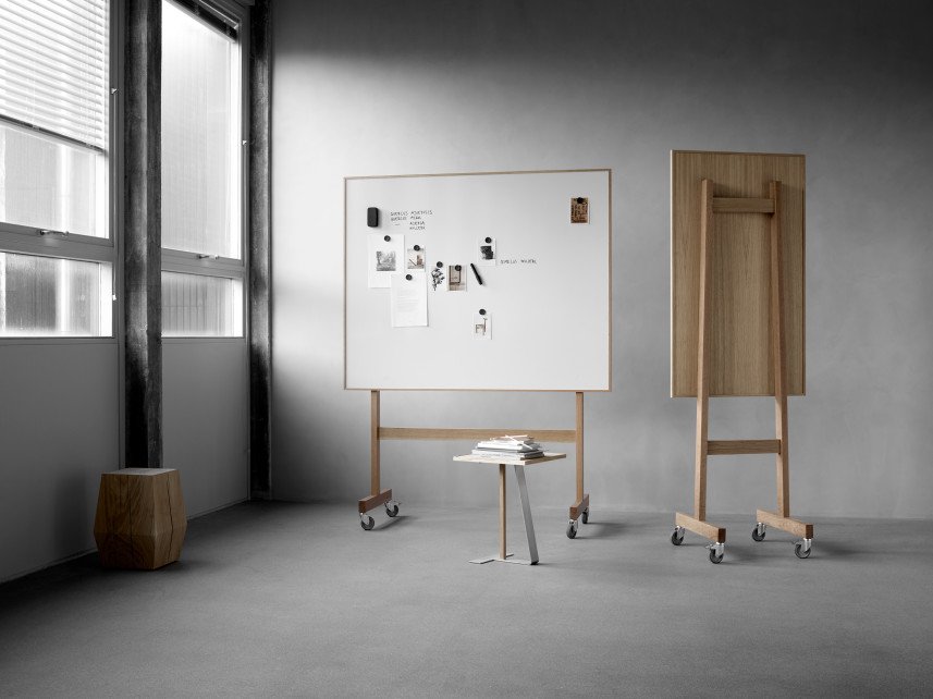 Wood Mobil Whiteboard