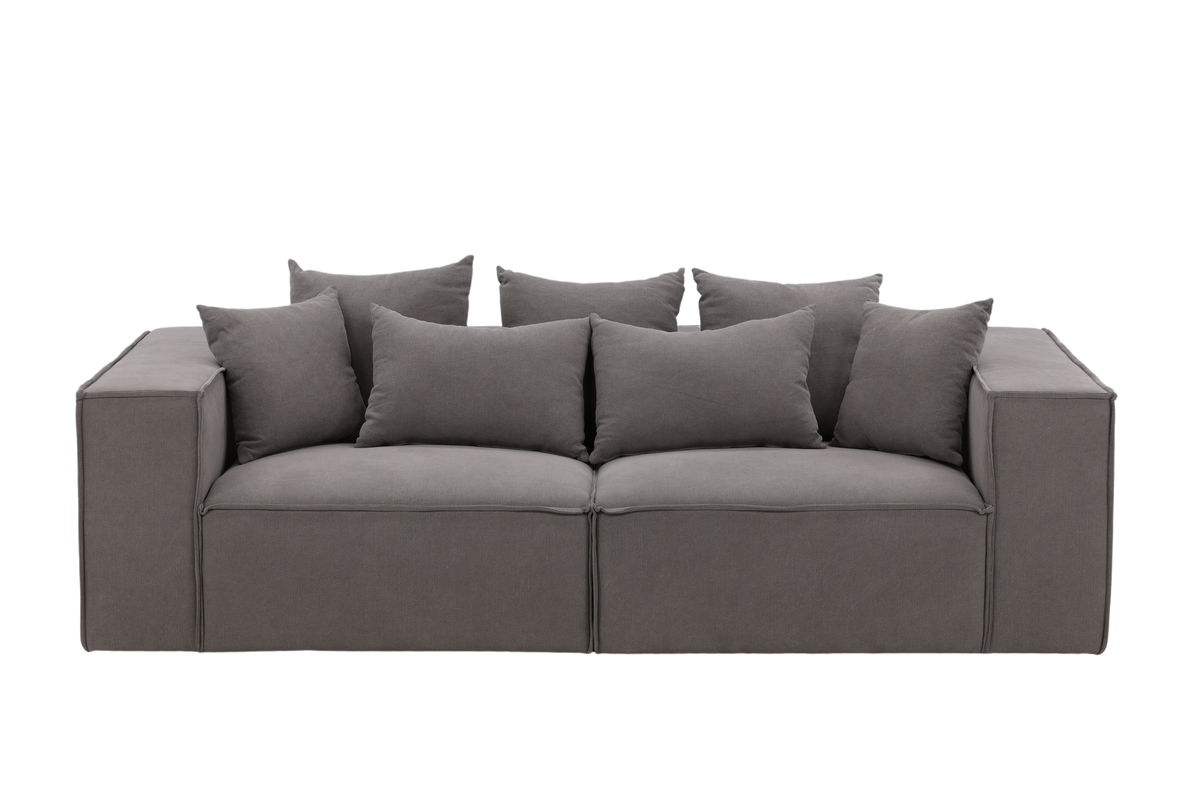 Gillholmen 3-sits soffor Svart, grå eller brun