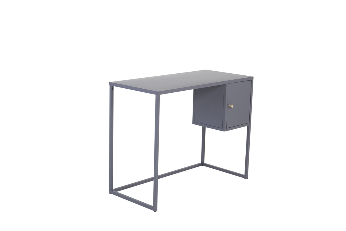Bakal Skrivbord 45 x 95 – Vit / Svart / Grå