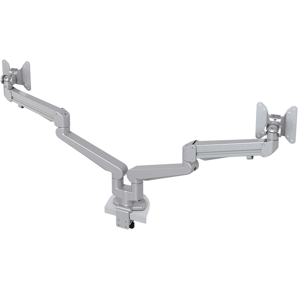 Elevate Dual Monitor Arm 52 – Gasfjädrad dubbel monitorarm 3–8 kg